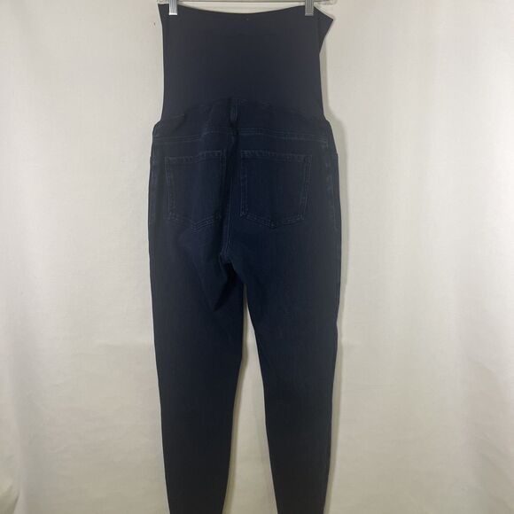 Spanx Mama Maternity Jeanish Ankle Leggings Jeggings Stretch Comfort Jeans XL - Picture 6 of 10